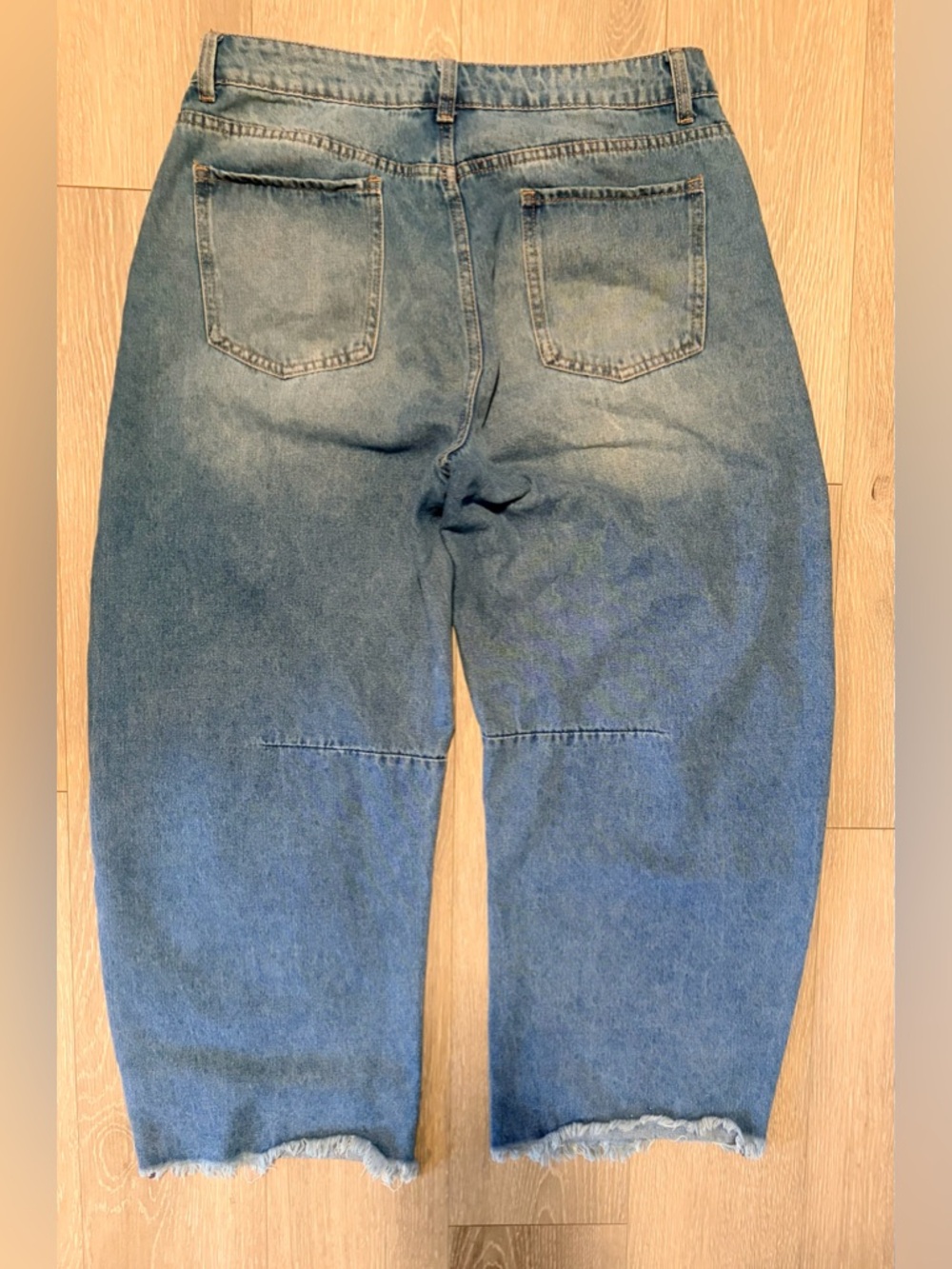 Unbranded Barrel Leg Jean - Picture 3 of 7